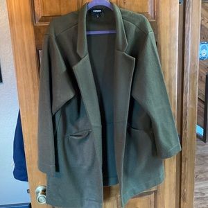Express Olive Blazer